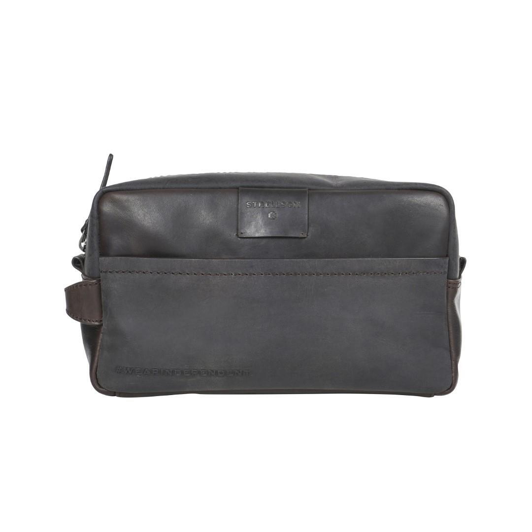 Strellson - BRICK LANE Toilettasche Brick Lane Dick Washbag S Darkbrown 702-dark-brown - Gr. - One Size von Strellson