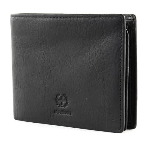 Strellson, Praktischer Herren Geldbeutel, Portemonnaie, Blackwall Corbin Billfold H7 aus Leder, Schwarz von Strellson