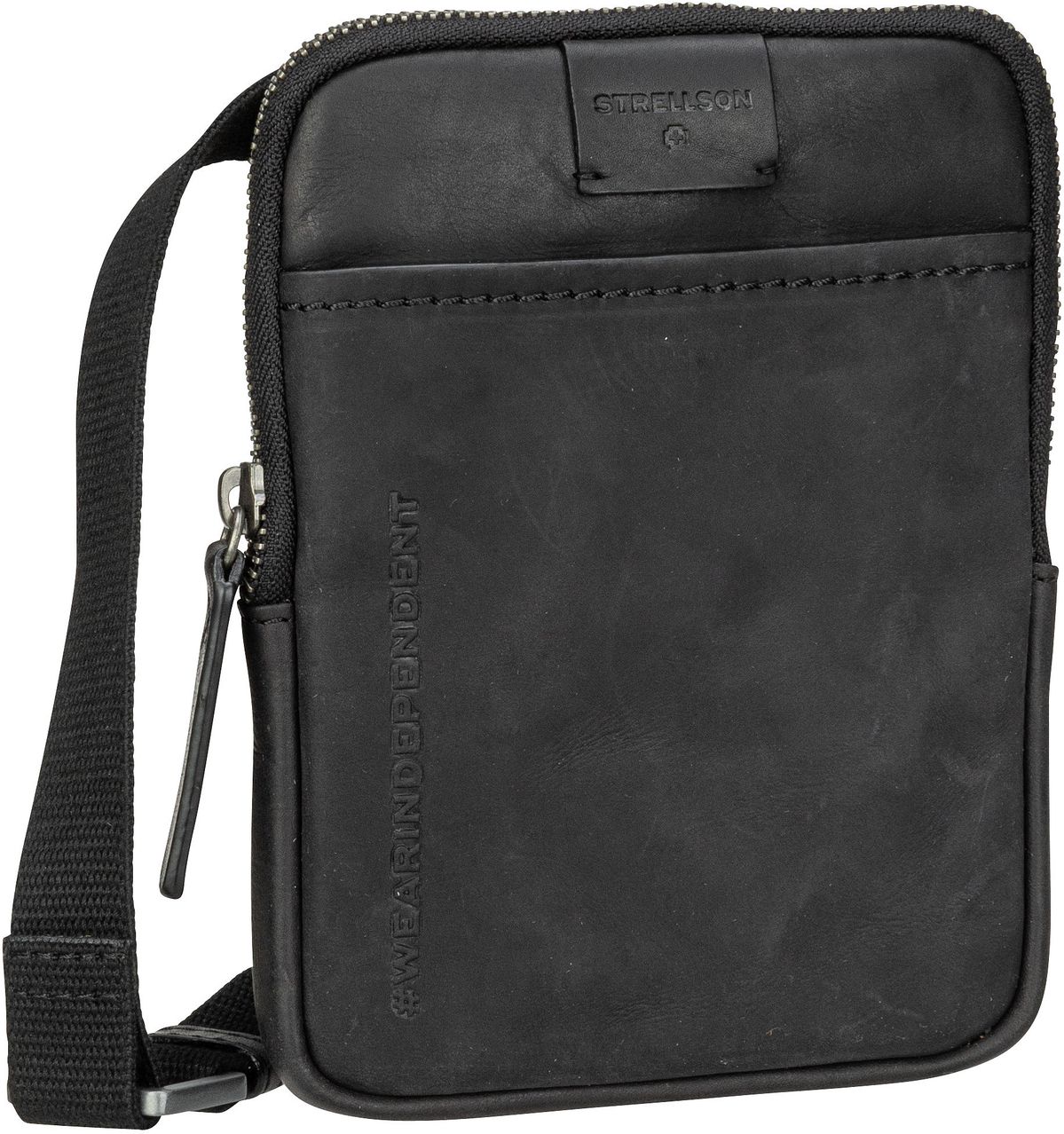 Strellson Brick Lane Brian Shoulderbag XSVZ 1  in Schwarz (1 Liter), Umhängetasche von Strellson