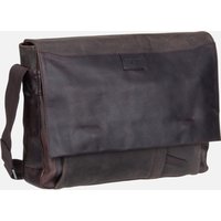 Strellson - Brick Lane Jeremy LHF Dark Brown - Messenger Bag  , 12.3 l von Strellson