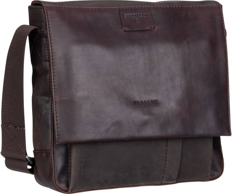 Strellson Brick Lane Jeremy Shoulderbag SVF  in Braun (5.2 Liter), Umhängetasche von Strellson