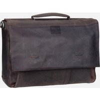 Strellson - Brick Lane Jim Briefbag LHF Dark Brown - Aktentasche  , 15.3 l von Strellson