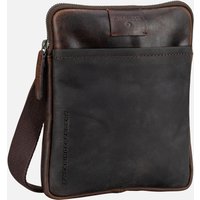 Strellson - Brick Lane Marcus XSVZ1 Dark Brown - Beuteltasche  , 0.9 l von Strellson