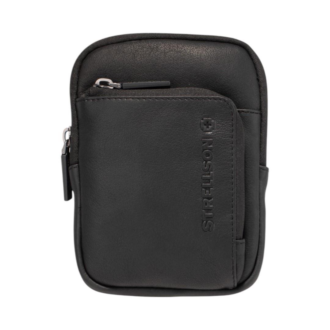 Strellson - Business-Umhänger Clapton Brian Shoulderbag Xs Black black 900 - Gr. - XS von Strellson
