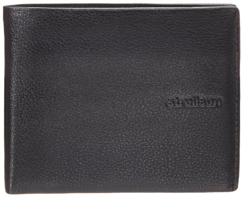 Strellson Carter BillFold H8 4010001192 Herren Geldbörsen 12x10x1 cm (B x H x T), Schwarz (black 900) von Strellson