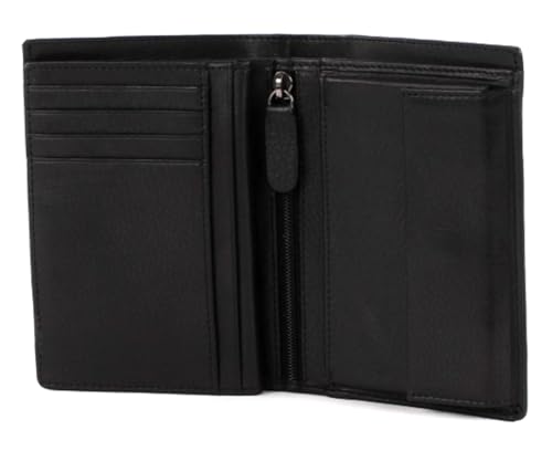 Strellson Carter BillFold V8 4010001188 Herren Geldbörsen 10x13x1 cm (B x H x T), Schwarz (black 900) von Strellson Premium