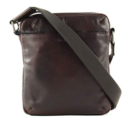 Strellson - coleman 2.0 marcus shoulderbag xsvz Dunkelbraun von Strellson