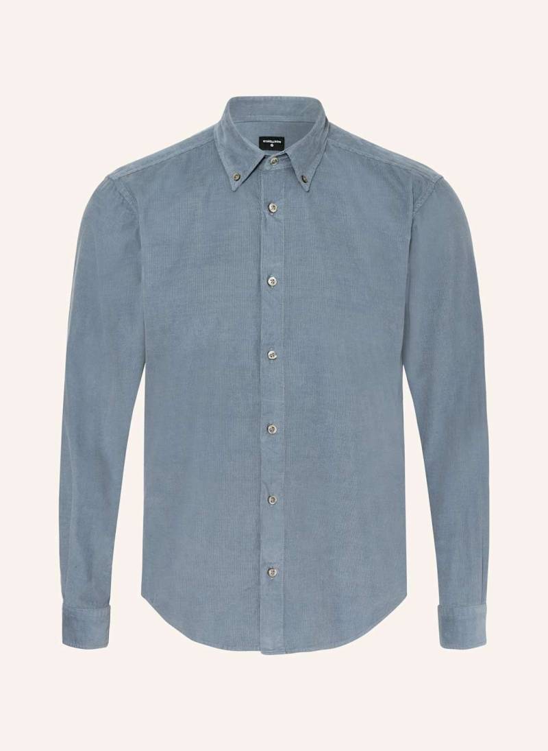 Strellson Cordhemd Corey Regular Fit blau von Strellson