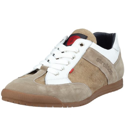 Strellson Dakota I 62/01/01017-820.41, Herren Sneaker, weiss, (white/light brown 820), EU 40.5, (UK 7.5) von Strellson