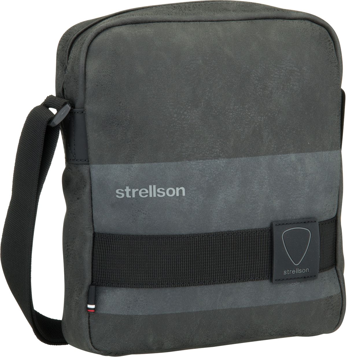 Strellson Finchley ShoulderBag SVZ  in Grau (3.4 Liter), Umhängetasche von Strellson