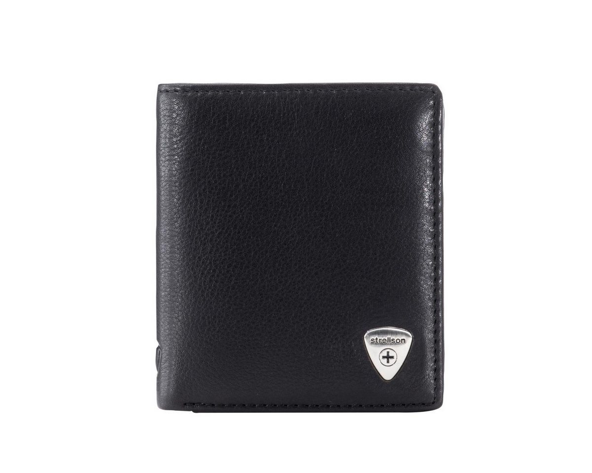 Strellson Geldbörse Harrison Reno BillFold Q6 Herren Geldbörsen Leder Hochformat (1 Stück, 1-tlg., B/H/T)ca. 9/10,5/1,5 cm), RFID-Schutz von Strellson