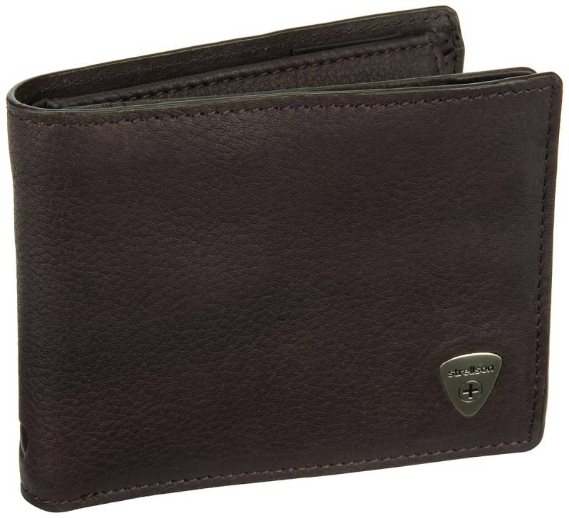 Strellson Harrison Bill Fold 1045  in Braun (0.2 Liter), Geldbörse von Strellson