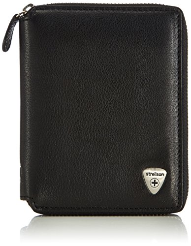 Strellson Harrison BillFold Z6 4010001475 Herren Geldbörsen 13x10x1 cm (B x H x T), Schwarz (black 900) von Strellson