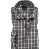 Strellson Herren Hemd grau kariert Slim Fit Strellson Herren Hemd grau kariert Slim Fit von Strellson