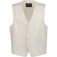 Strellson Herren Weste beige meliert Slim Fit von Strellson
