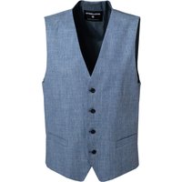 Strellson Herren Weste blau meliert von Strellson