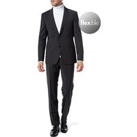 Strellson Herren Anzug schwarz Schurwoll-Stretch von Strellson