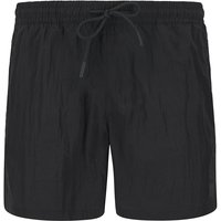 Strellson Herren Badeshorts schwarz Mikrofaser unifarben von Strellson