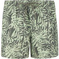 Strellson Herren Badeshorts grün Gemustert,Mit Prints von Strellson