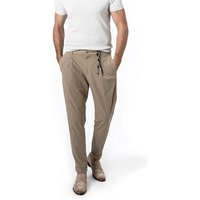 Strellson Herren Bundfaltenhose beige Mikrofaser von Strellson