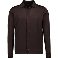Strellson Herren Cardigan braun unifarben von Strellson
