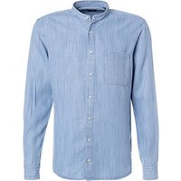 Strellson Herren Hemd blau Tencel von Strellson