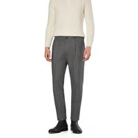 Strellson Herren Bundfaltenhose grau Baumwoll-Stretch Strellson Herren Bundfaltenhose grau Baumwoll-Stretch von Strellson