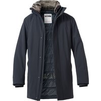 Strellson Herren Funktionsparka blau Mikrofaser unifarben von Strellson