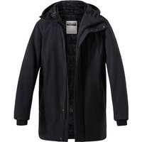 Strellson Herren Parka blau unifarben von Strellson