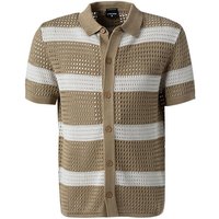 Strellson Herren Kurzarmhemd beige von Strellson