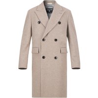 Strellson Herren Mantel beige unifarben von Strellson