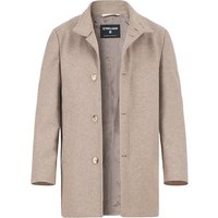 Strellson Herren Mantel beige unifarben von Strellson