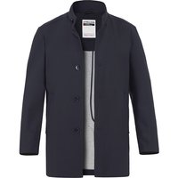 Strellson Herren Mantel blau Baumwolle unifarben von Strellson