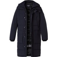 Strellson Herren Steppmantel blau Mikrofaser Strellson Herren Steppmantel blau Mikrofaser von Strellson