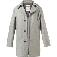 Strellson Herren Mantel grau unifarben von Strellson