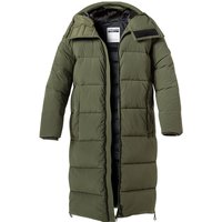 Strellson Herren Parka grün Mikrofaser unifarben von Strellson