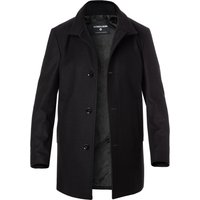 Strellson Herren Mantel schwarz unifarben von Strellson