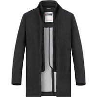 Strellson Herren Mantel schwarz unifarben von Strellson