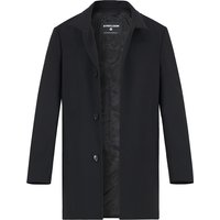 Strellson Herren Mantel schwarz unifarben von Strellson