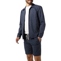 Strellson Herren Overshirt mehrfarbig Baumwoll-Leinen von Strellson