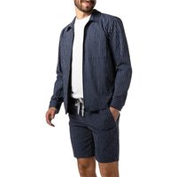 Strellson Herren Overshirt mehrfarbig Baumwoll-Leinen von Strellson