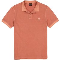 Strellson Herren Polo-Shirt orange Baumwoll-Piqué von Strellson
