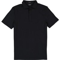 Strellson Herren Polo-Shirt schwarz Baumwoll-Jersey von Strellson