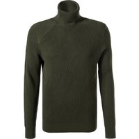 Strellson Herren Pullover grün unifarben von Strellson