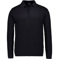 Strellson Herren Pullover schwarz unifarben von Strellson