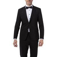 Strellson Herren Sakko schwarz Woll-Stretch von Strellson