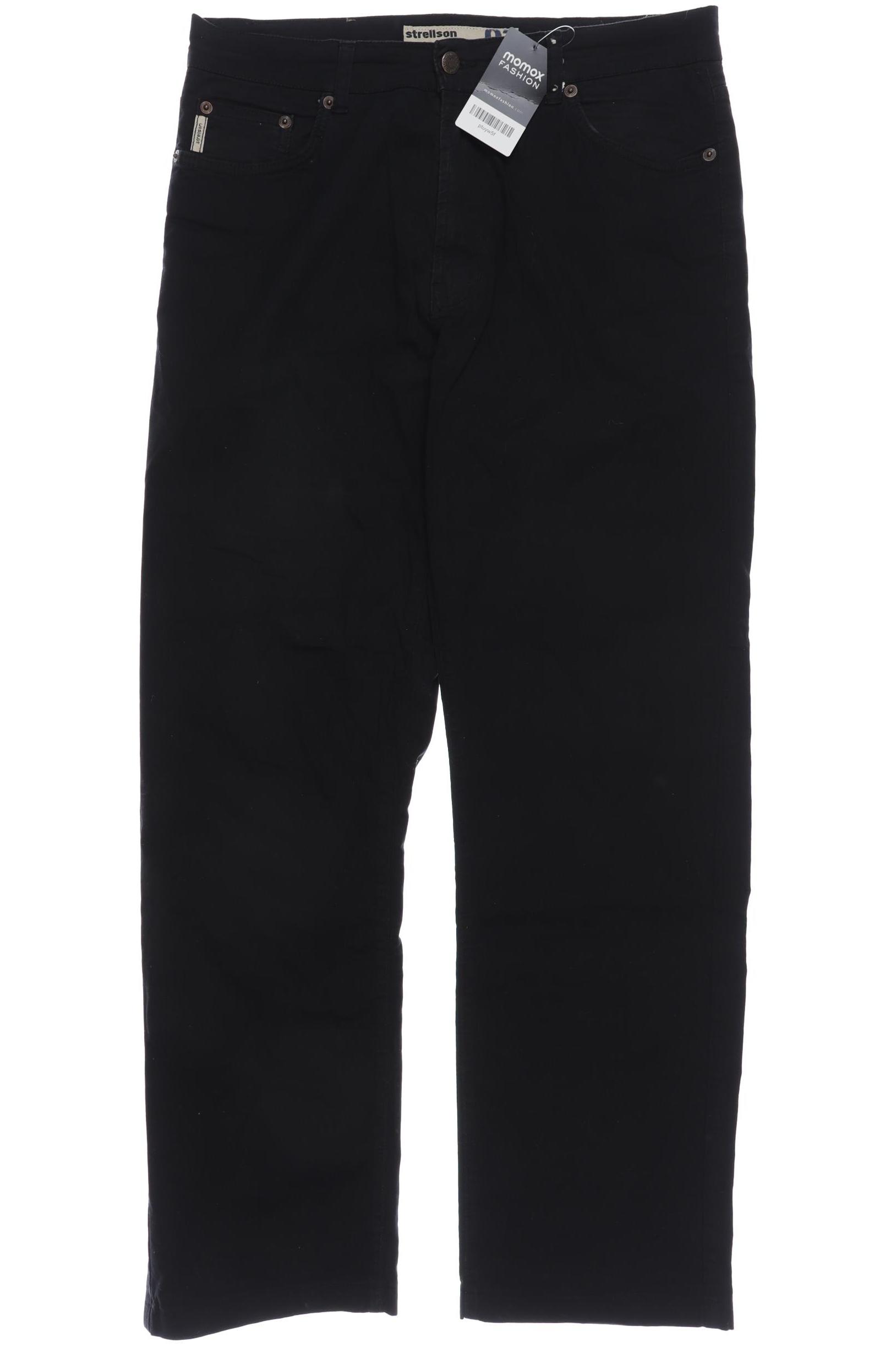 Strellson Herren Stoffhose, schwarz von Strellson