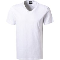 Strellson Herren T-Shirt weiß Baumwolle von Strellson