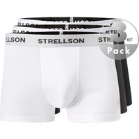 Strellson Herren Trunks blau Baumwolle unifarben von Strellson