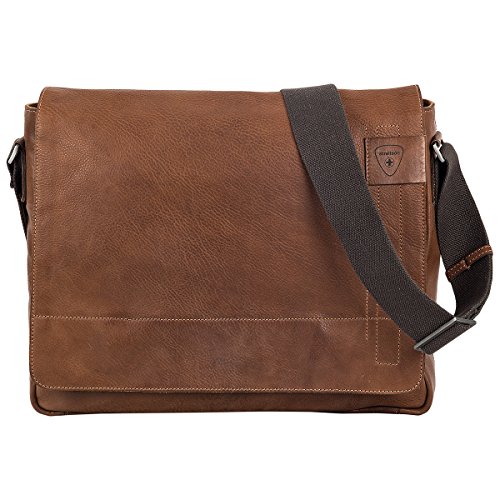 Strellson Herren Messenger Upminster Tasche aus Leder von Strellson